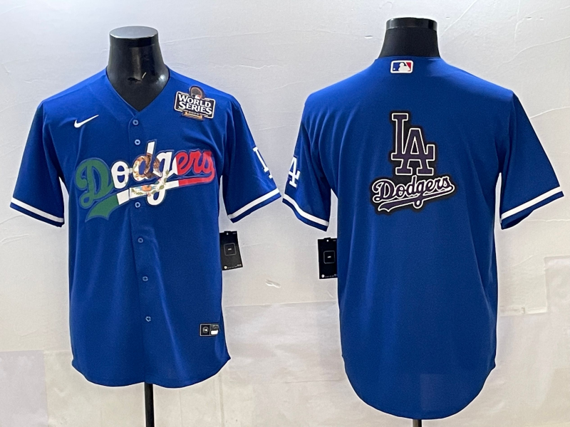 Men Los Angeles Dodgers blank blue Nike 2025 MLB All Star Jersey 009->youth mlb jersey->Youth Jersey